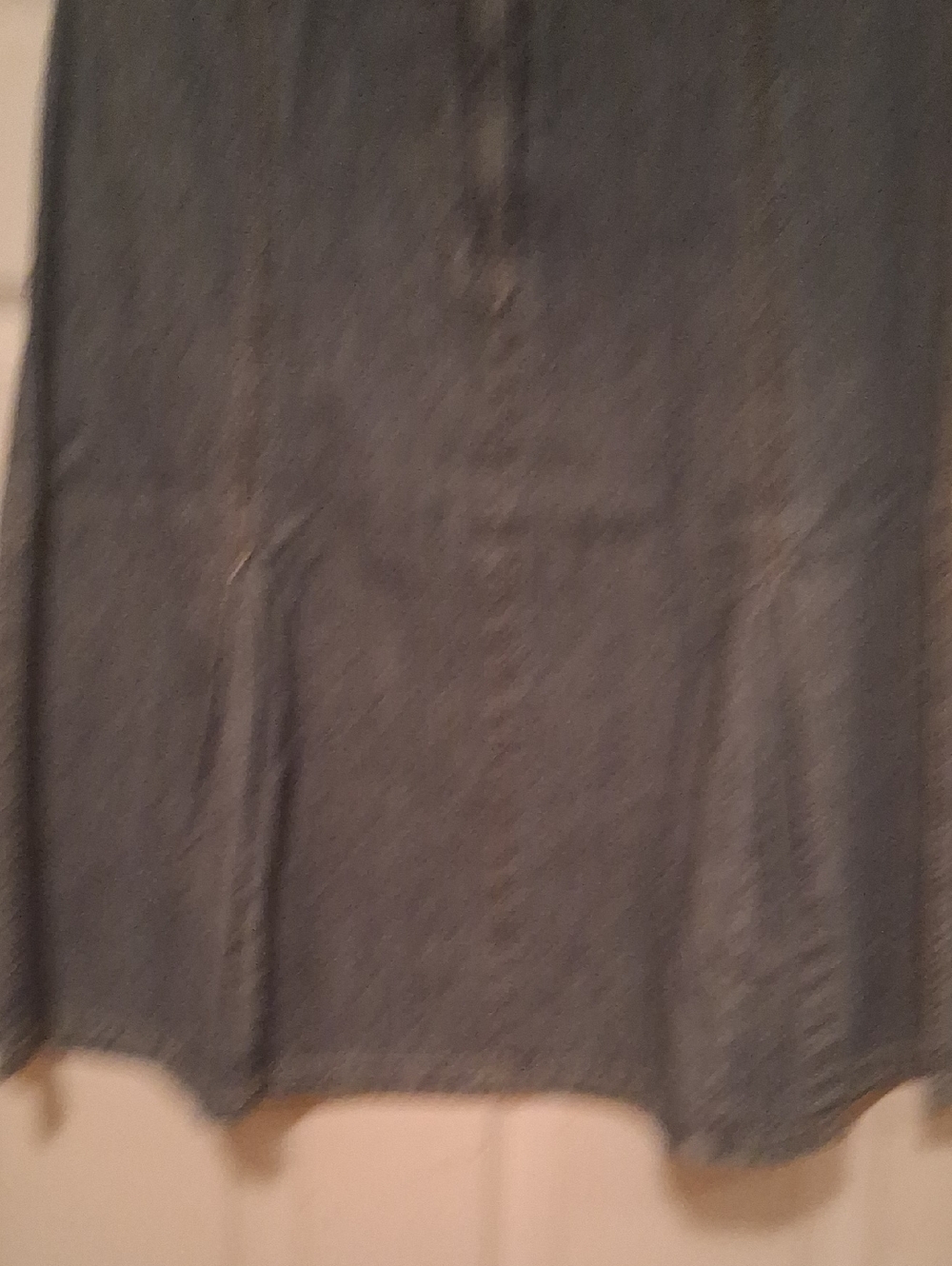Garnet Hill Dark Denim Skirt Size 4